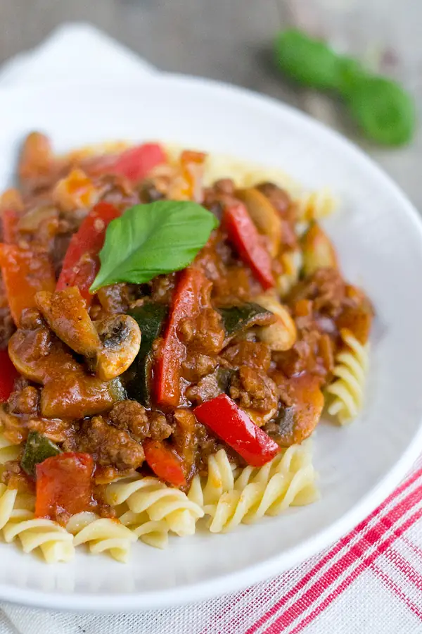 2 pers. Macaroni Stroganoff
