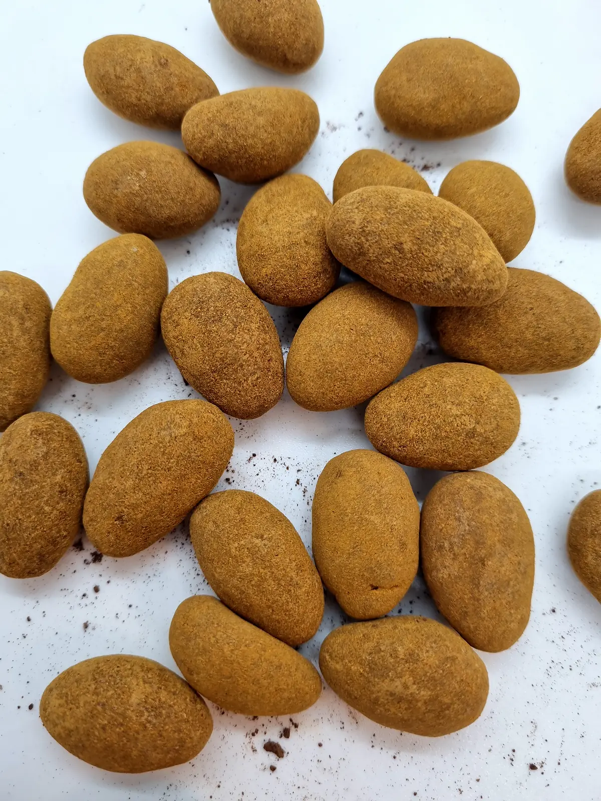 Amandelen gedipt in choco kaneel